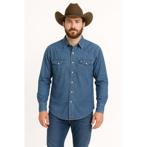 Men's Western Denim Shirt